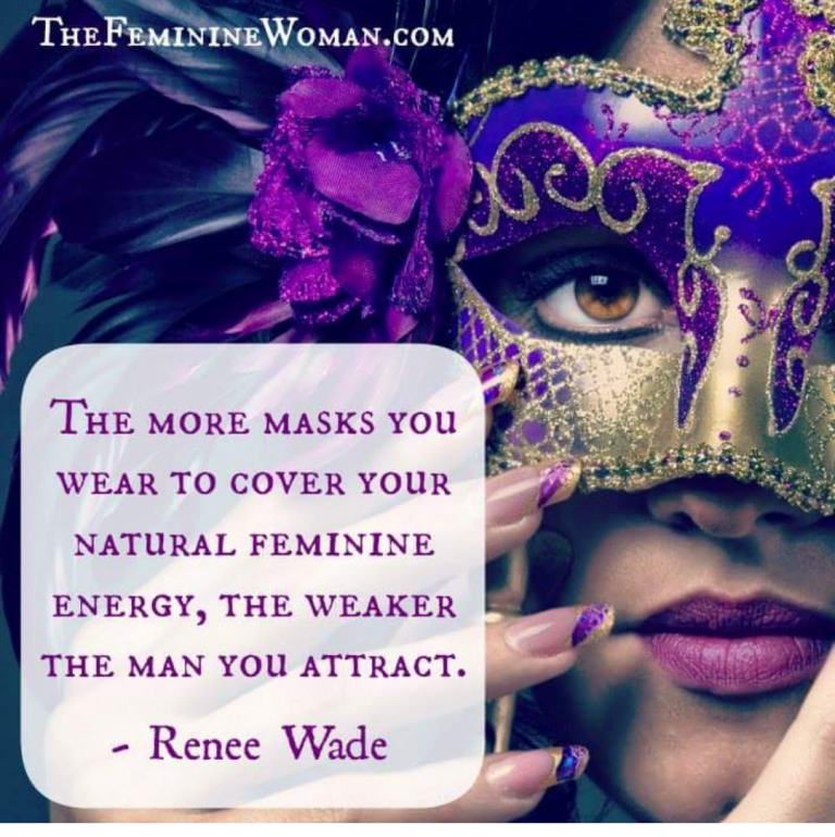 social masks women wear