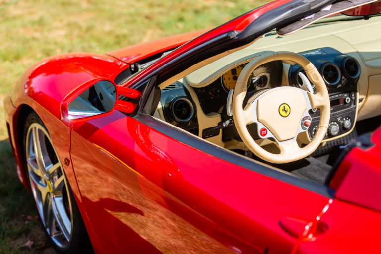 ferrari flashy