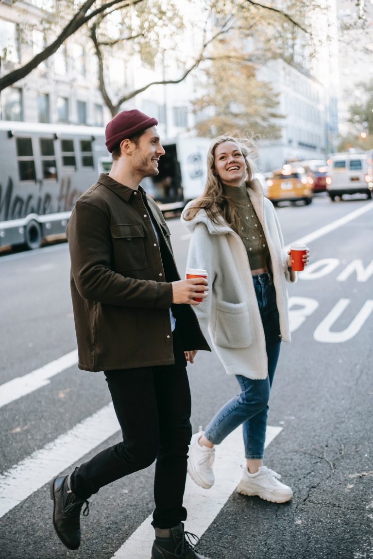 romantic date young couple